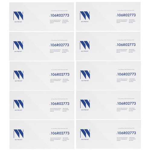 Купить Картридж лазерный NV-Print NV-106R02773-SET10 черный в интернет-магазине DNS. Характеристики, цена NV-Print NV-106R02773-SET10 | 5644069.