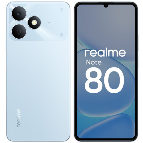 Купить 6.74" Смартфон realme Note 80 64 ГБ голубой в интернет-магазине DNS. Характеристики, цена realme Note 80 | 5677849.