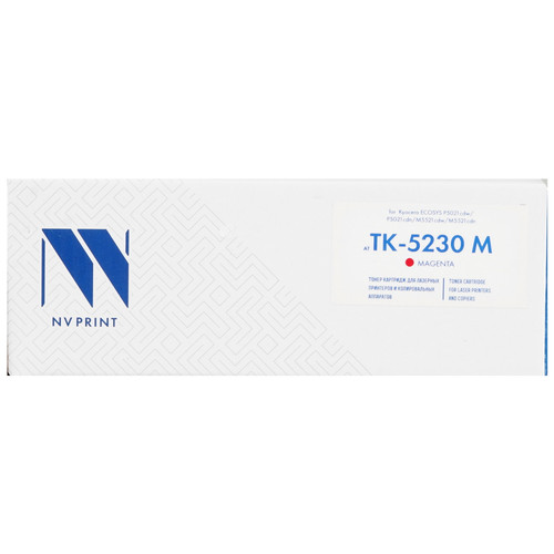 Купить Картридж лазерный NV-Print NV-TK-5230 пурпурный в интернет-магазине DNS. Характеристики, цена NV-Print NV-TK-5230 | 9095637.