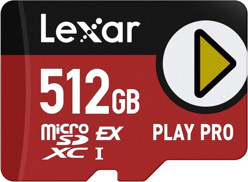 Купить Карта памяти Lexar PLAY PRO microSDXC 512 ГБ [LMSXPS0512G-BNNNG] в интернет-магазине DNS. Характеристики, цена  | 9262221.