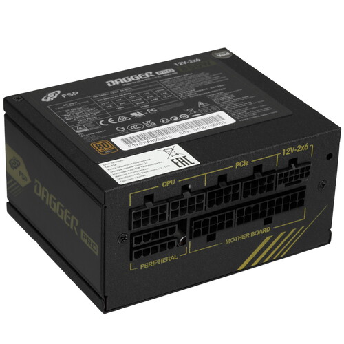 Купить Блок питания FSP DAGGER PRO ATX3.0(PCIe5.0) 850W [PPA8503916] черный в интернет-магазине DNS. Характеристики, цена FSP DAGGER PRO ATX3.0(PCIe5.0) 850W | 5437312.