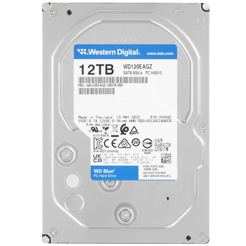 Купить 12 ТБ Жесткий диск WD Blue [WD120EAGZ] в интернет-магазине DNS. Характеристики, цена WD Blue | 5654960.