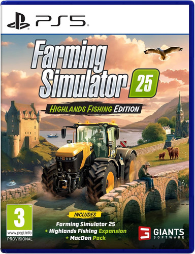 Купить Игра Farming Simulator 25 Highlands Fishing Edition (PS5) в интернет-магазине DNS. Характеристики, цена Farming Simulator 25 Highlands Fishing Edition | 9354516.