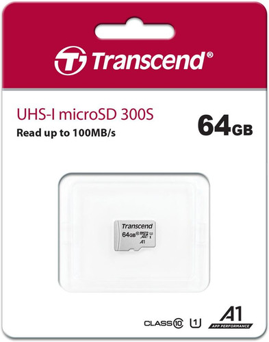 Купить Карта памяти Transcend 300S microSDXC 64 ГБ [TS64GUSD300S] в интернет-магазине DNS. Характеристики, цена  | 4900629.