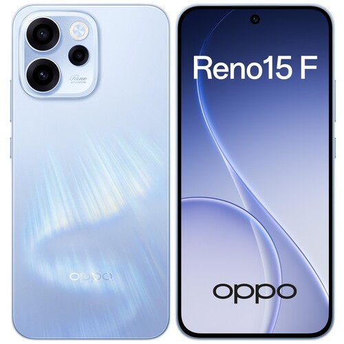Купить 6.57" Смартфон OPPO Reno15 F 5G 512 ГБ голубой в интернет-магазине DNS. Характеристики, цена OPPO Reno15 F 5G | 5651567.