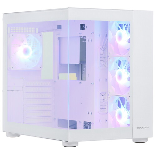Купить Корпус Cougar FV150 RGB [FV150 RGB White] белый в интернет-магазине DNS. Характеристики, цена Cougar FV150 RGB | 5459072.