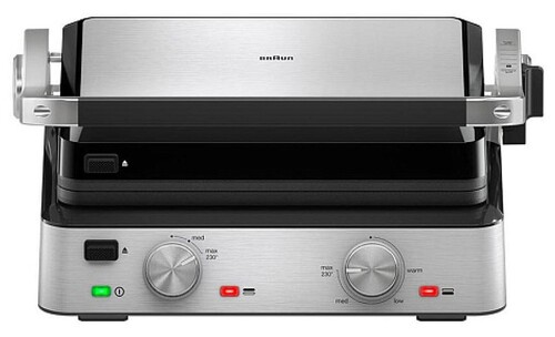 Купить Гриль Braun MultiGrill 7 CG7010 серебристый в интернет-магазине DNS. Характеристики, цена Braun MultiGrill 7 CG7010 | 5627858.