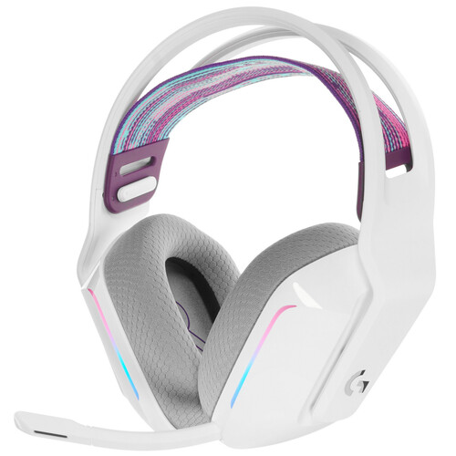 Купить Беспроводные наушники Logitech G733  белый 2021 в интернет-магазине DNS. Характеристики, цена Logitech G733 | 5092208.