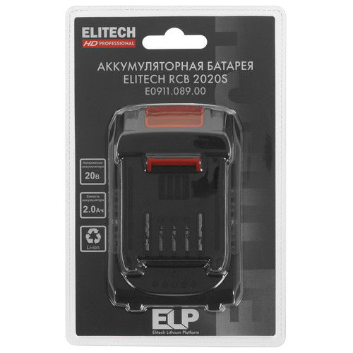Купить Аккумулятор ELITECH HD 205869 в интернет-магазине DNS. Характеристики, цена ELITECH HD 205869 | 9300564.