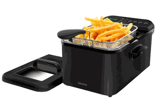 Купить Фритюрница Cecotec CleanFry Luxury черный в интернет-магазине DNS. Характеристики, цена Cecotec CleanFry Luxury | 9342994.