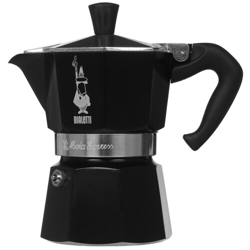 Купить Гейзерная кофеварка Bialetti Moka Express черный в интернет-магазине DNS. Характеристики, цена Bialetti Moka Express | 4859738.