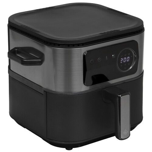 Купить Аэрогриль DEXP FlipFry DAF-2006 серый в интернет-магазине DNS. Характеристики, цена DEXP FlipFry DAF-2006 | 9252865.