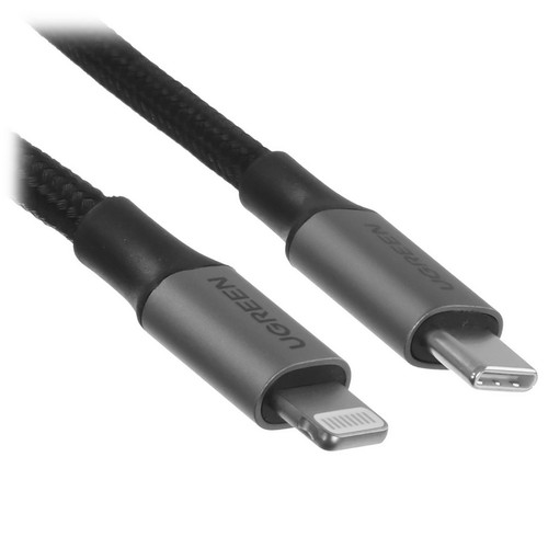 Купить Кабель Ugreen Lightning 8-pin - USB Type-C черный в интернет-магазине DNS. Характеристики, цена Ugreen US304 | 5360153.