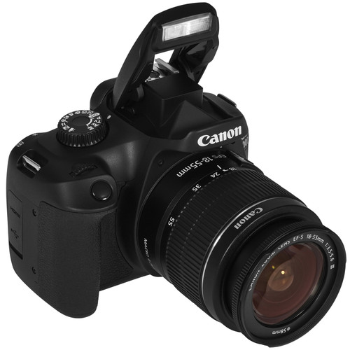 Купить Зеркальный фотоаппарат Canon EOS 4000D Kit 18-55mm III черный в интернет-магазине DNS. Характеристики, цена Canon EOS 4000D Kit 18-55mm III | 5404003.