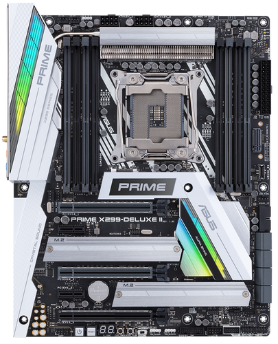 Купить Материнская плата ASUS PRIME X299-DELUXE II в интернет-магазине DNS. Характеристики, цена ASUS PRIME X299-DELUXE II | 1352070.