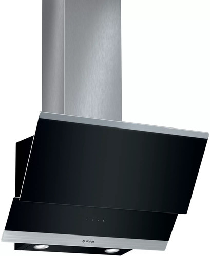 Купить Вытяжка наклонная Bosch Serie 4 DWK065G60T черный/серебристый в интернет-магазине DNS. Характеристики, цена Bosch Serie 4 DWK065G60T | 5321231.