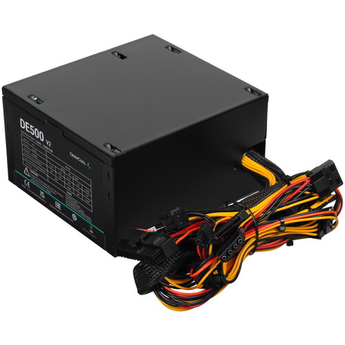 Купить Блок питания DEEPCOOL DE500 v2 [DP-DE500US-PH] черный в интернет-магазине DNS. Характеристики, цена DEEPCOOL DE500 v2 | 1348357.