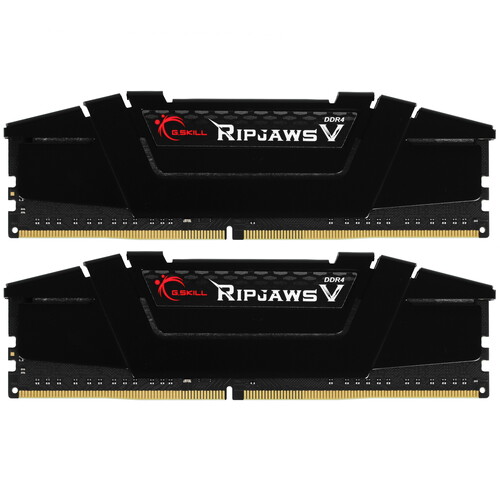 Купить Оперативная память G.Skill Ripjaws V [F4-3200C16D-32GVK] 32 ГБ в интернет-магазине DNS. Характеристики, цена G.Skill Ripjaws V | 8143751.