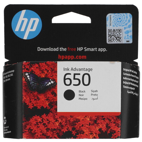 Купить Картридж HP 650 (CZ101AK) черный в интернет-магазине DNS. Характеристики, цена HP 650 (CZ101AK) | 5498700.