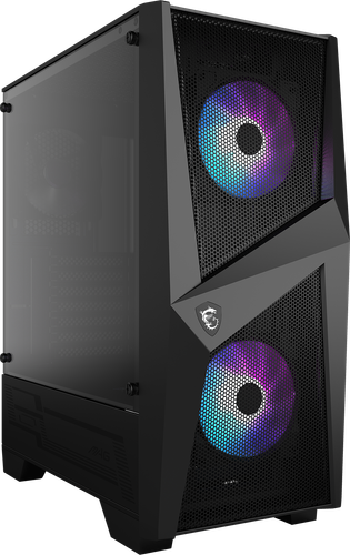 Купить Корпус MSI MAG FORGE 100R [306-7G03R21-809] черный в интернет-магазине DNS. Характеристики, цена MSI MAG FORGE 100R | 1602751.