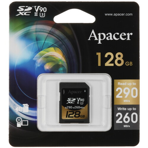 Купить Карта памяти Apacer SDXC 128 ГБ [AP128GSDXC10V9-R] в интернет-магазине DNS. Характеристики, цена  | 5456936.