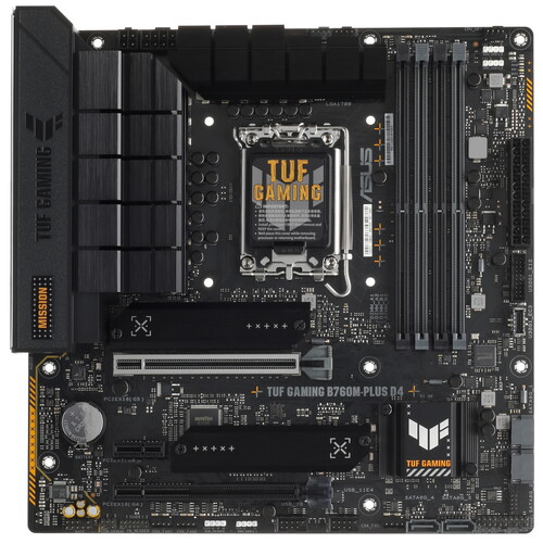 Купить Материнская плата ASUS TUF GAMING B760M-PLUS D4 в интернет-магазине DNS. Характеристики, цена ASUS TUF GAMING B760M-PLUS D4 | 5094773.