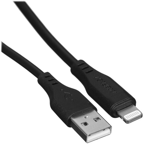 Купить Кабель ACEFAST Lightning 8-pin - USB Type-A черный 1.2 м в интернет-магазине DNS. Характеристики, цена Acefast | 5415398.