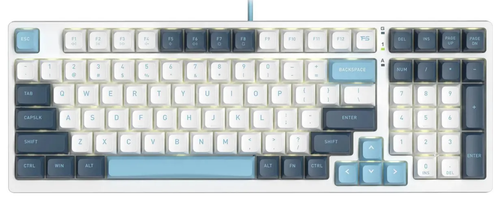 Купить Клавиатура  проводная A4Tech Fstyler FS300 цвет белый в интернет-магазине DNS. Характеристики, цена A4Tech Fstyler FS300 | 9188915.