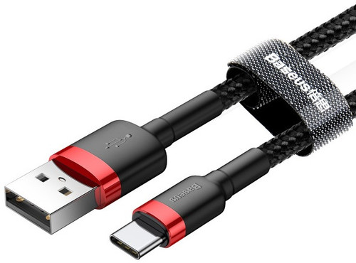 Купить Кабель Baseus USB Type-C - USB Type-A черный в интернет-магазине DNS. Характеристики, цена Baseus Cafule | 5627443.
