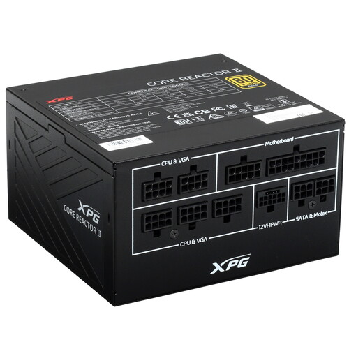 Купить Блок питания ADATA XPG CORE REACTOR II 750 GOLD [COREREACTORII750G-BKCEU] черный в интернет-магазине DNS. Характеристики, цена ADATA XPG CORE REACTOR II 750 GOLD | 5416312.