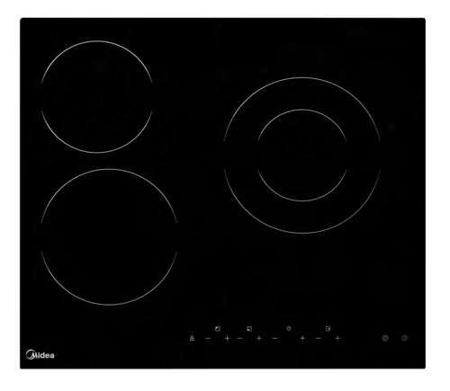 Купить Электрическая варочная поверхность Midea MCH-B632CK в интернет-магазине DNS. Характеристики, цена Midea MCH-B632CK | 5649631.
