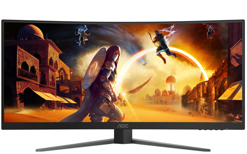 Купить 34" Монитор AOC CU34G4Z черный в интернет-магазине DNS. Характеристики, цена AOC CU34G4Z | 5622653.