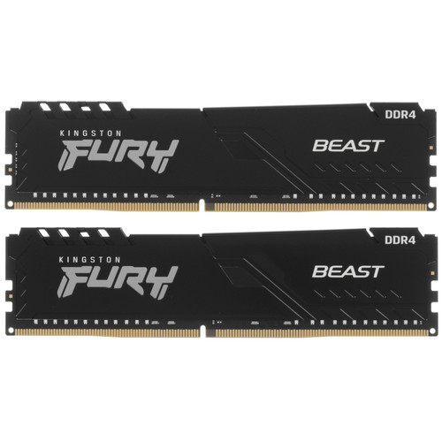 Купить Оперативная память Kingston FURY Beast Black [KF432C16BB1K2/32WP] 32 ГБ в интернет-магазине DNS. Характеристики, цена Kingston FURY Beast Black | 5638518.