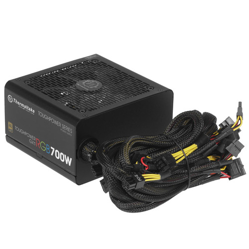 Купить Блок питания Thermaltake Toughpower GX1 RGB 700W [TP-700AH2NKG] черный в интернет-магазине DNS. Характеристики, цена Thermaltake Toughpower GX1 RGB 700W | 1341219.