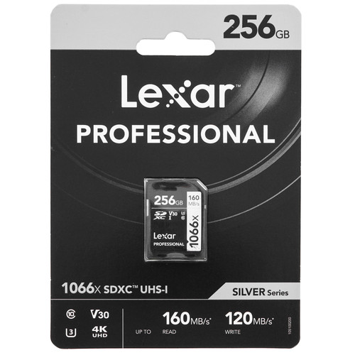 Купить Карта памяти Lexar SDXC 256 ГБ [LSD1066256G-BNNNG] в интернет-магазине DNS. Характеристики, цена  | 5456346.