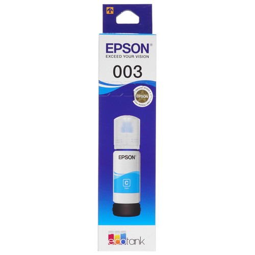 Купить Чернила  Epson T003 (Asia) голубой в интернет-магазине DNS. Характеристики, цена Epson T003 (Asia) | 5061698.