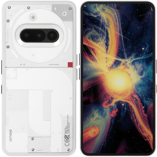 Купить 6.77" Смартфон Nothing Phone 3A 128 ГБ белый в интернет-магазине DNS. Характеристики, цена Nothing Phone 3A | 5618669.