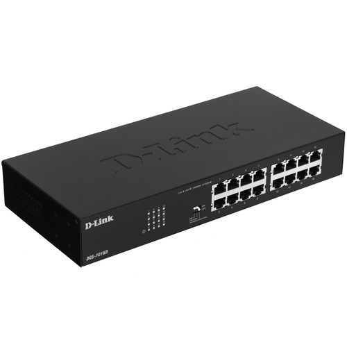Купить Коммутатор D-Link DGS-1016D/J1A в интернет-магазине DNS. Характеристики, цена D-Link DGS-1016D/J1A | 5620218.