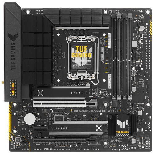 Купить Материнская плата ASUS TUF GAMING B760M-BTF WIFI D4 в интернет-магазине DNS. Характеристики, цена ASUS TUF GAMING B760M-BTF WIFI D4 | 9041558.