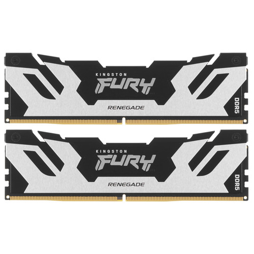 Купить Оперативная память Kingston FURY Renegade Silver [KF576C38RSK2-32] 32 ГБ в интернет-магазине DNS. Характеристики, цена Kingston FURY Renegade Silver | 5436357.