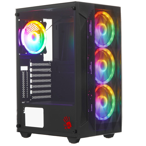 Купить Корпус A4Tech Bloody BD-CC107F [BD-CC107F-BK] черный в интернет-магазине DNS. Характеристики, цена A4Tech Bloody BD-CC107F | 5609869.