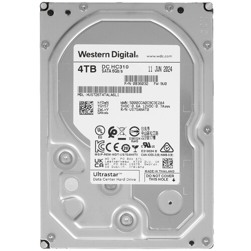Купить 4 ТБ Жесткий диск WD Ultrastar DC HC310 HUS726T4TALA6L1 [0B36032] в интернет-магазине DNS. Характеристики, цена WD Ultrastar DC HC310 HUS726T4TALA6L1 | 5600146.