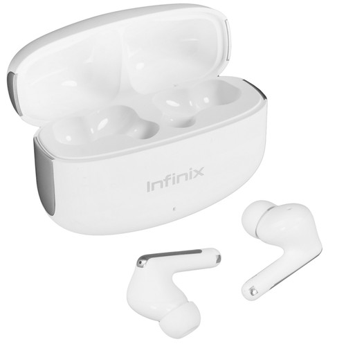 Купить Наушники TWS Infinix BUDS NC XE28  белый 2024 в интернет-магазине DNS. Характеристики, цена Infinix BUDS NC XE28 | 5475503.