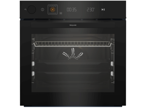Купить Электрический духовой шкаф Hotpoint HSTF 1352 H BL черный в интернет-магазине DNS. Характеристики, цена Hotpoint HSTF 1352 H BL | 9311550.