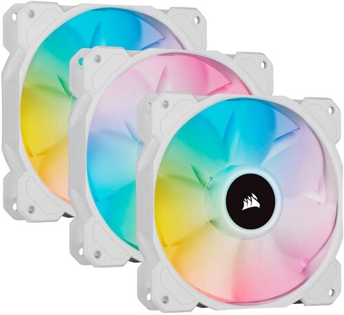 Купить Комплект вентиляторов Corsair iCUE SP120 RGB ELITE Performance [CO-9050137-WW] белый в интернет-магазине DNS. Характеристики, цена Corsair iCUE SP120 RGB ELITE Performance | 5610056.