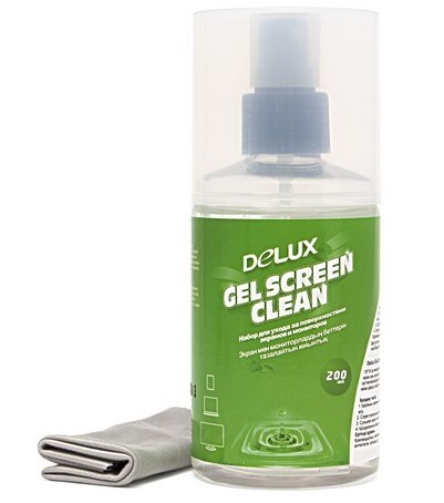 Купить Чистящий набор Delux Gel Screen Clean в интернет-магазине DNS. Характеристики, цена Delux Gel Screen Clean | 9132447.