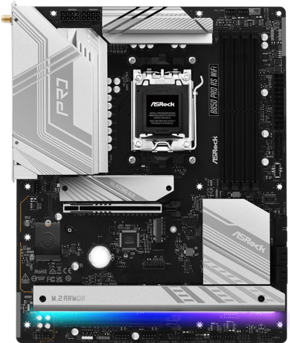 Купить Материнская плата ASRock B850 Pro RS WiFi в интернет-магазине DNS. Характеристики, цена ASRock B850 Pro RS WiFi | 5622564.