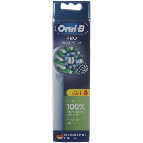 Купить Набор сменных насадок Braun Oral-B Pro Cross Action EB50RX-8 в интернет-магазине DNS. Характеристики, цена Braun Oral-B Pro Cross Action EB50RX-8 | 9355683.