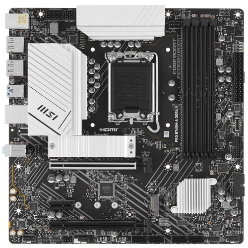 Купить Материнская плата MSI PRO B760M-A DDR4 II в интернет-магазине DNS. Характеристики, цена MSI PRO B760M-A DDR4 II | 5449143.