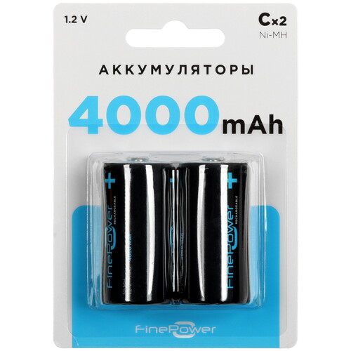 Купить Аккумулятор FinePower C 4000 мА*ч в интернет-магазине DNS. Характеристики, цена FinePower C | 5410548.